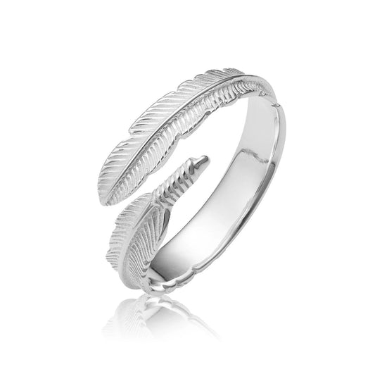 Feather Ring - S925